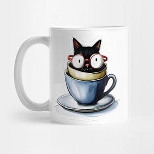 Kitten in a cup #001 Mug